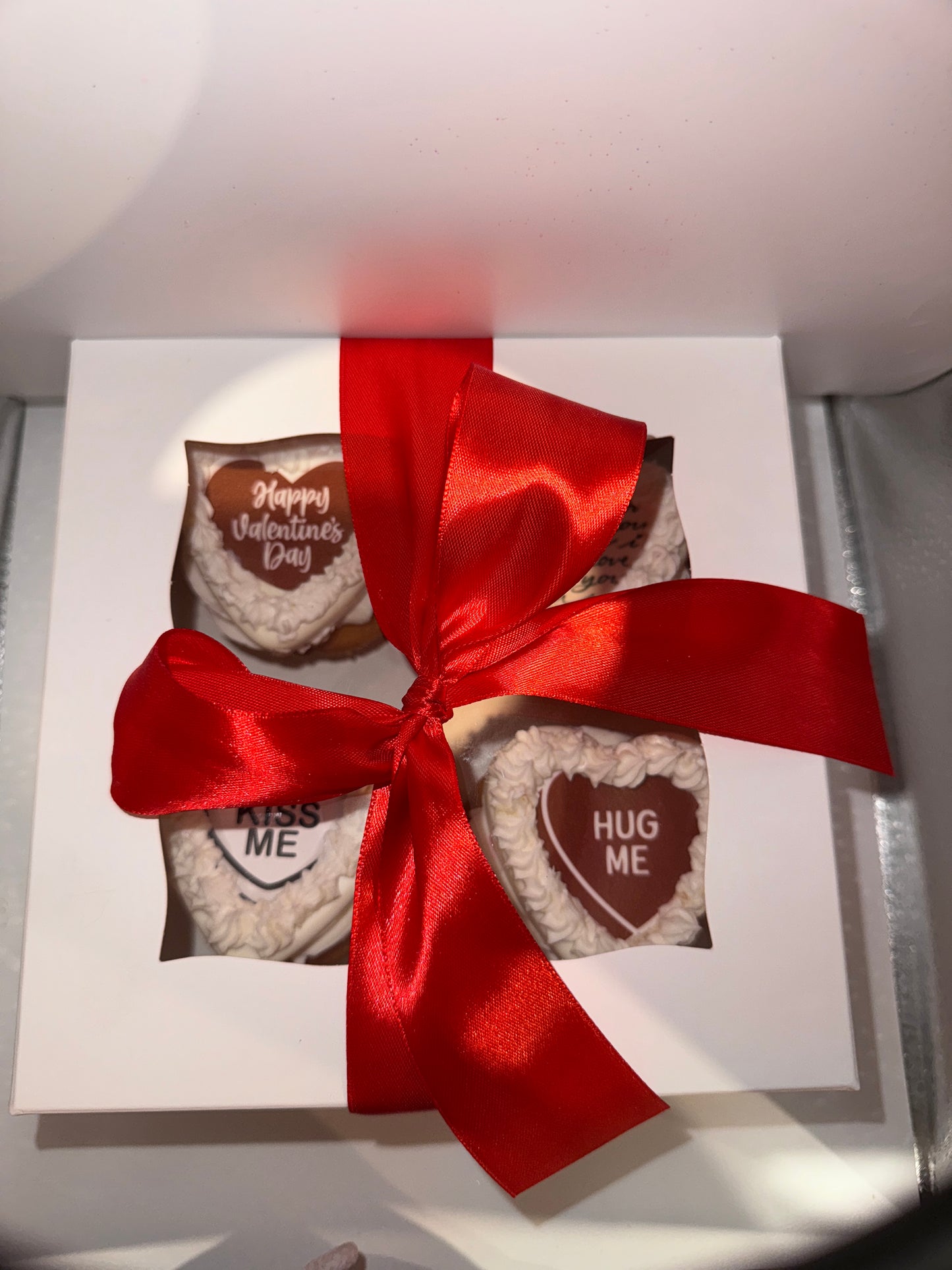 Valentine’s Day 4 Count Conversation Heart Cupcakes! (PRE - ORDER)