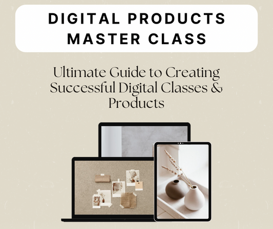 Digital Products Master Class