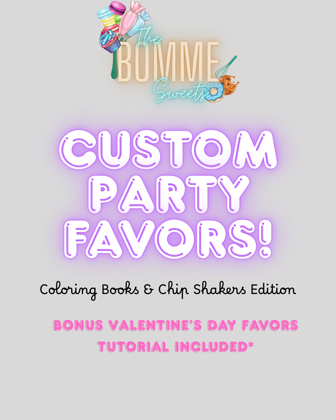 Custom Party Favors Class