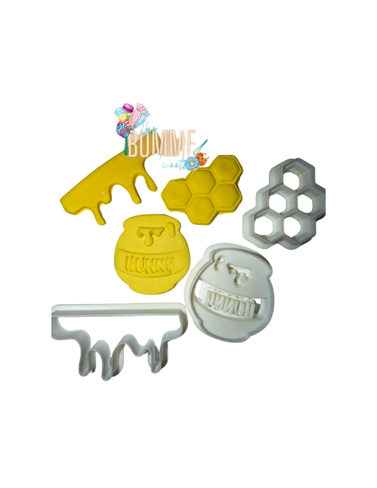 “Hunny” Cutter + Stamp Combo Pack