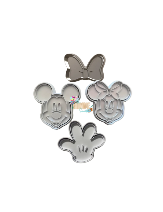 Mouse Cutter + Stamp Multiple Pack