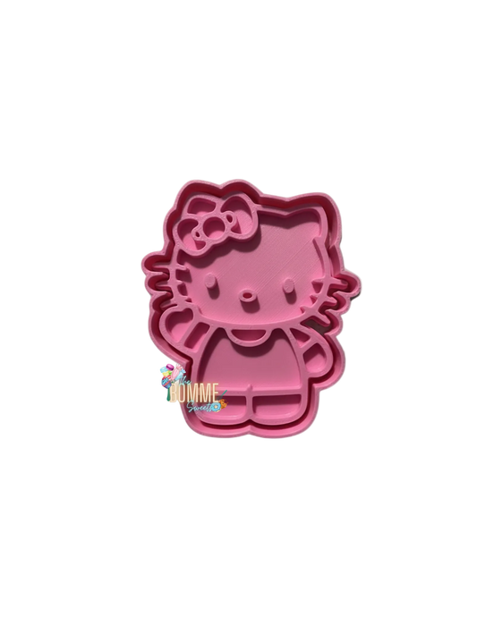 Hello Kitty Fondant Cutter + Stamp