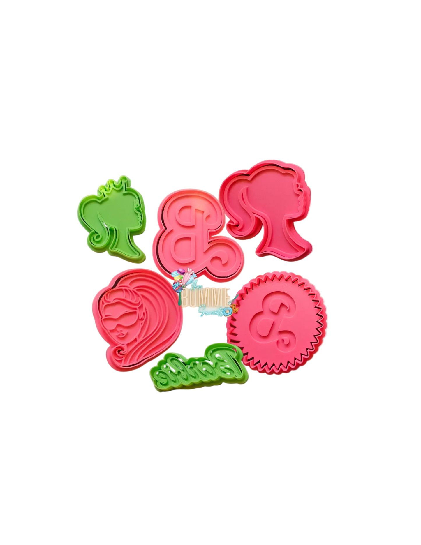 Barbie Cutter + Stamp Combo 6 Pack