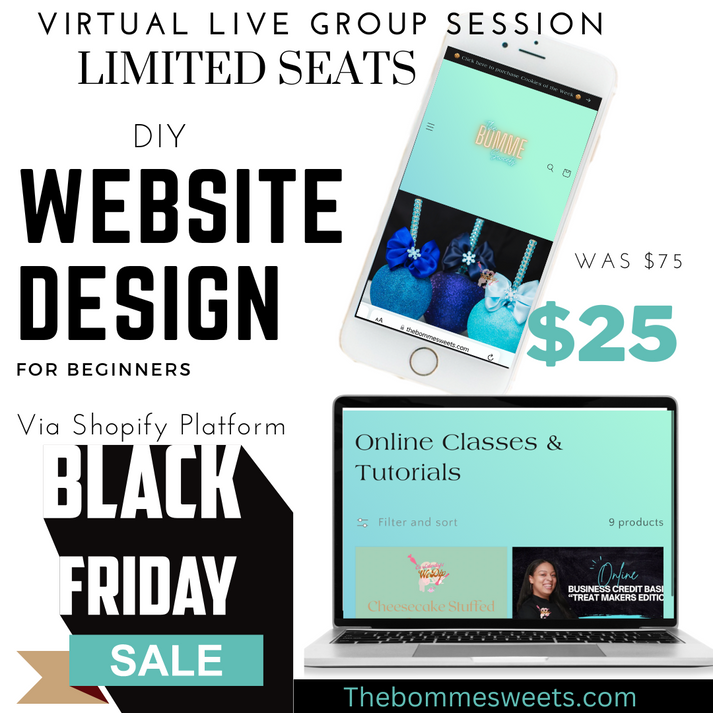 DIY WEBSITE DESIGN – thebommesweets